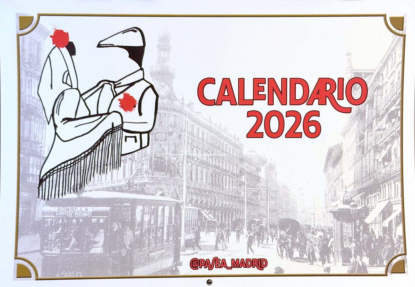 01: Calendario Pasea Madrid 2026