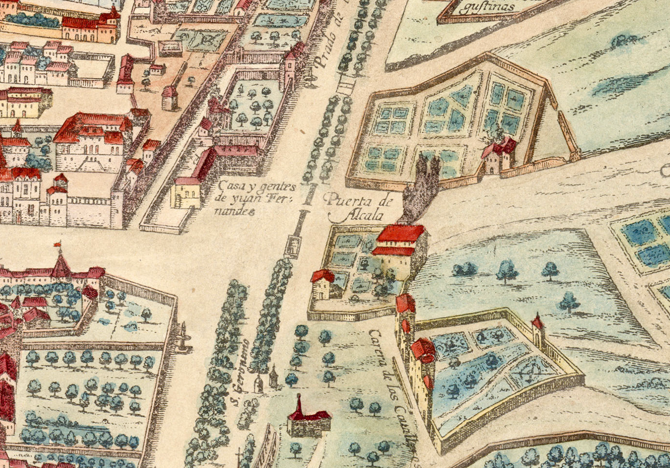 2: Plano de Mancelli - Madrid en 1630
