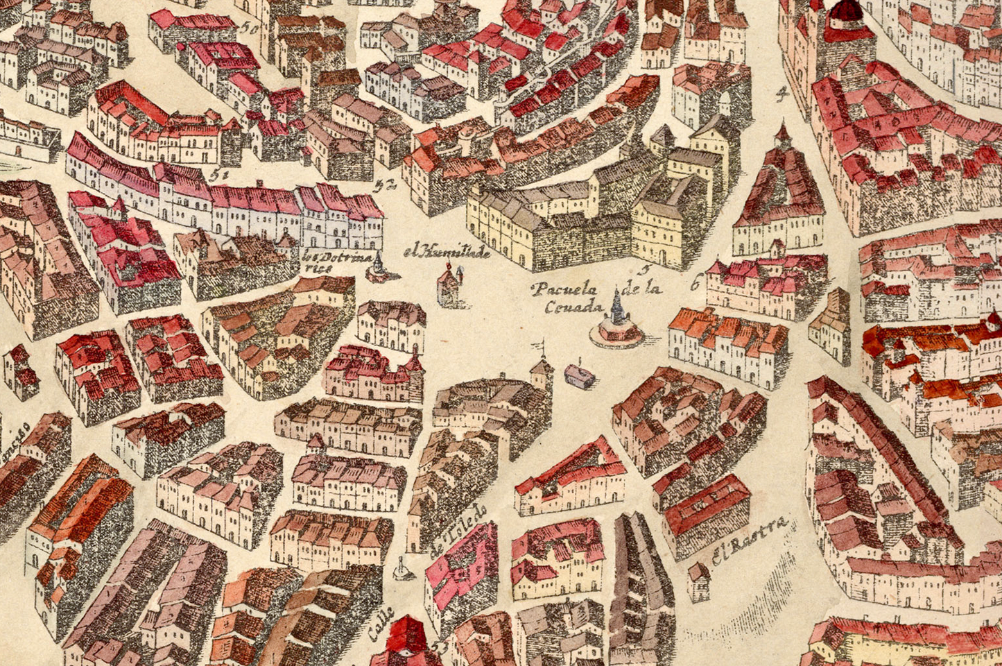 2: Plano de Mancelli - Madrid en 1630