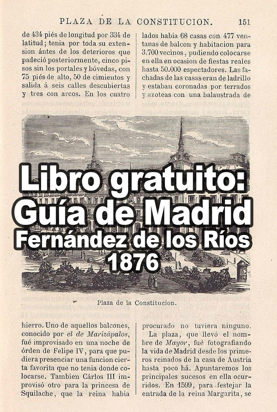 Guia de Madrid - Fernández de los Ríos - 1876